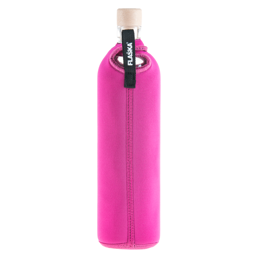 Botella Flaska con funda de Neopreno Pajarita Enamorada