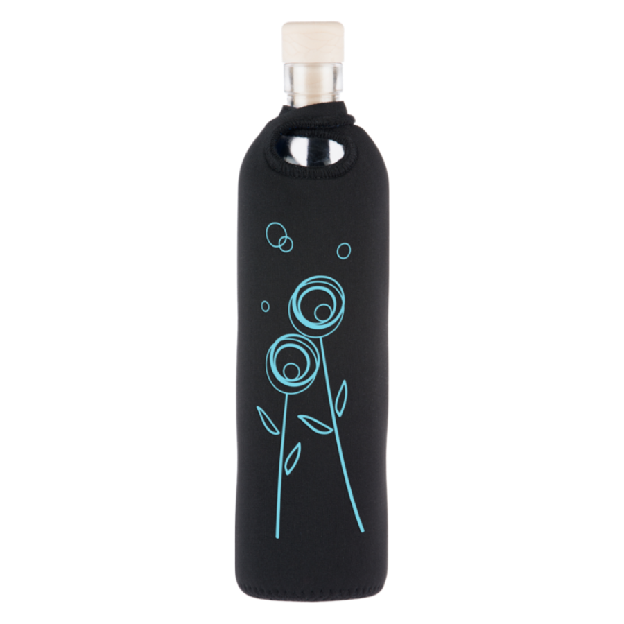 Botella Flaska con funda de Neopreno Diente de Leon