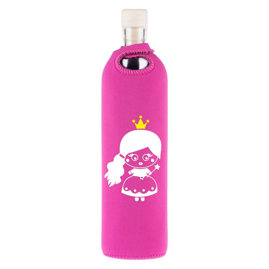 Botella Flaska con funda de Neopreno Kids Edition